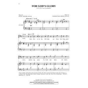 For God's Glory